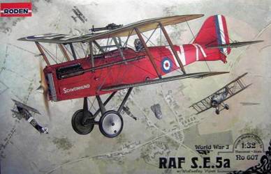 ROD607 RAF S.E.5A WITH WOLSELEY VIPER ENGINE