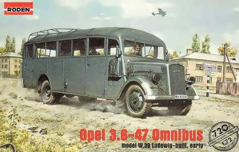 ROD720 OPEL 3.6-47 OMINBUS TYPE W.39 LUDEWIG-BUILT EARLY <DIV STYLE=DISPLAY:NONE>G2B1070720</DIV>