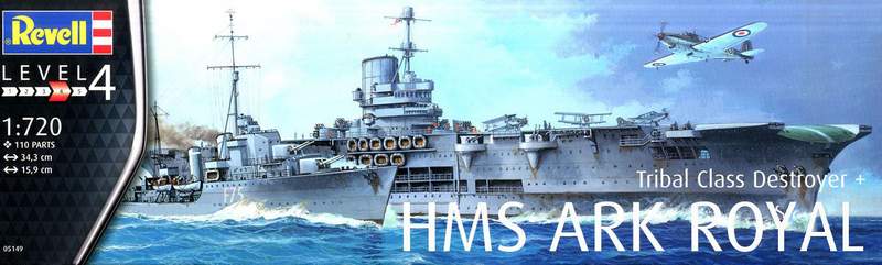 RV5149 HMS ARK ROYAL & TRIBAL CLASS DESTROYER <div style=display:none>G2B4009805149</div>