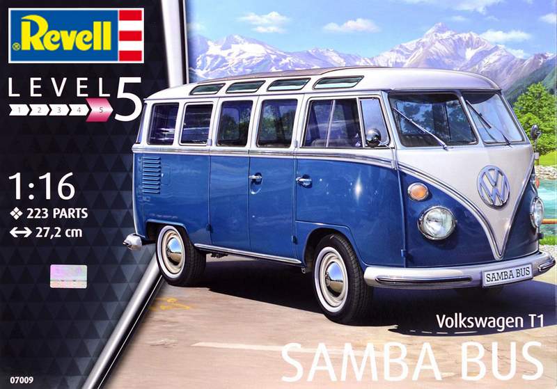 RV7009 VW TYPE 2 T1 SAMBA BUS (NUEVO MOLDE)