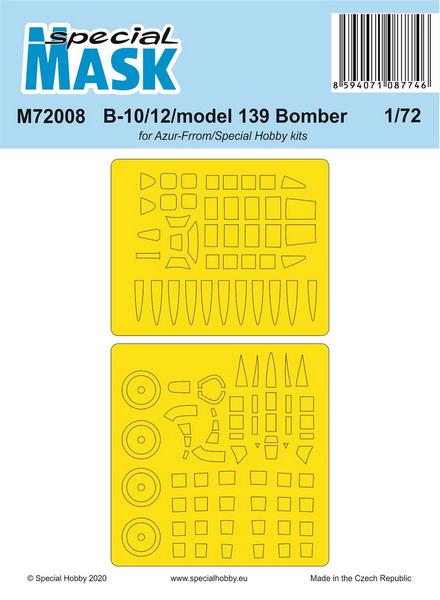 SHM72008 MARTIN B-10/B-12/MODEL 139 BOMBER  (FRROM-AZUR/SPECIAL HOBBY) <DIV STYLE=DISPLAY:NONE>G2B7002008</DIV>