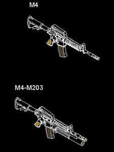 TU00506 AR-15/M16/M4 FAMILY-M4