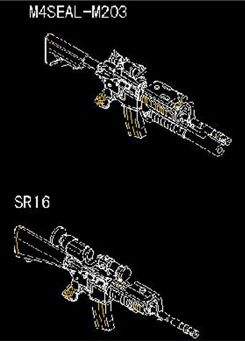 TU00509 AR-15/M16/M4 FAMILY-SR16 (X6)