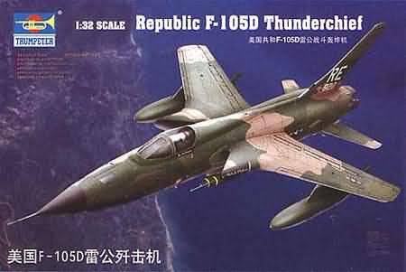 TU02201 REPUBLIC F-105D THUNDERCHIEF <DIV STYLE=DISPLAY:NONE>G2B9362201</DIV>