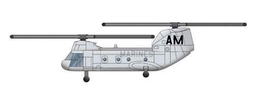 TU03454 BOEING CH-46E SEA KNIGHT (X6)