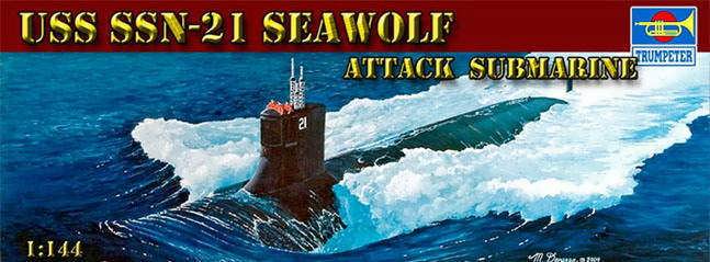 TU05904 USS SEA WOLF SSN-21 ATTACK SUBMARINE