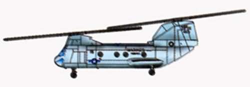 TU06256 BOEING CH-46 SEA KNIGHT (X6)