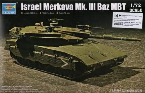 TU07104 ISRAELI DEFENCE FORCE/IDF MERKAVA MK.3 BAZ MBT