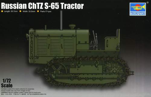 TU07112 RUSSIAN CHTZ S-65 TRACTOR