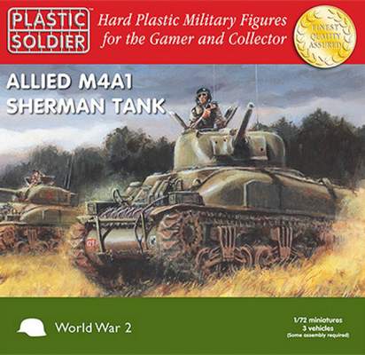 WW2V20004 SHERMAN M4A1 75MM TANK