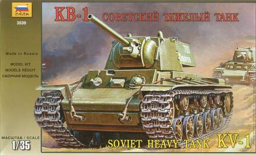 ZVE3539 SOVIET KV-1 HEAVY TANK