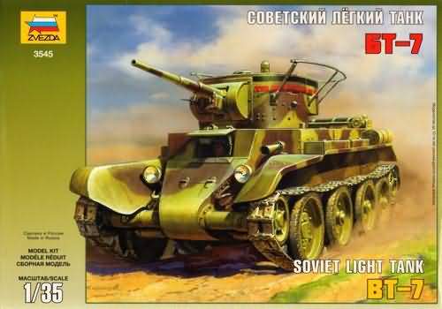 ZVE3545 SOVIET BT-7 LIGHT TANK