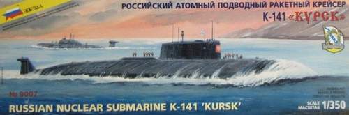 ZVE9007 K-141 &#39KURSK&#39 RUSSIAN NUCLEAR SUBMARINE
