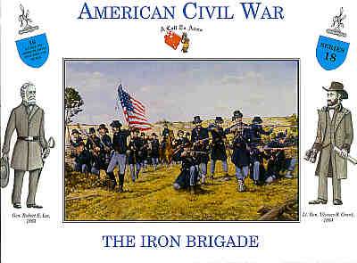 CALL3218 AMERICAN CIVIL WAR UNION INFANTRY. THE IRON BRIGADE