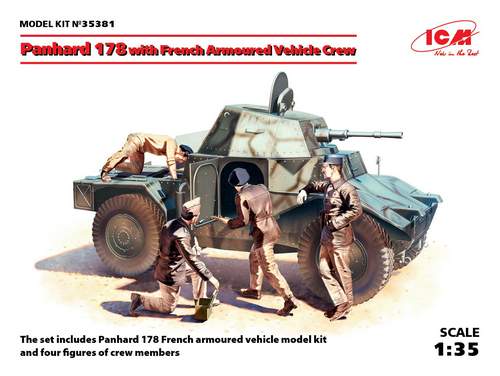 ICM35381 PANHARD 178 WITH RIDERS