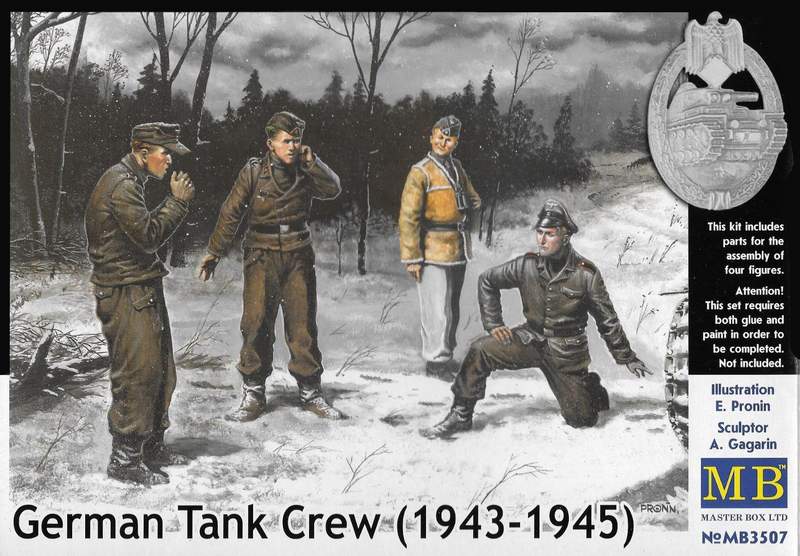 MAS3507 GERMAN TANK CREWS (1943-45) <DIV STYLE=DISPLAY:NONE>G2B2333507</DIV>