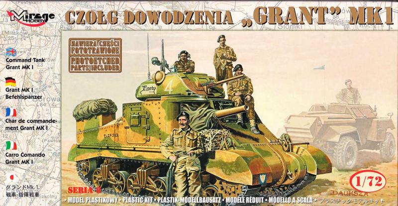 MIR728005 COMMAND TANK GRANT MK. I <div style=display:none>G2B4072805</div>