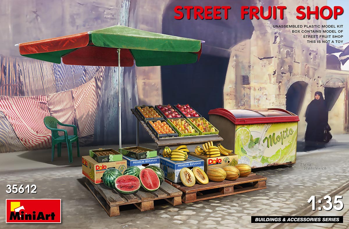 MT35612 STREET FRUIT SHOP/STAND/STALL <DIV STYLE=DISPLAY:NONE>G2B6465612</DIV>