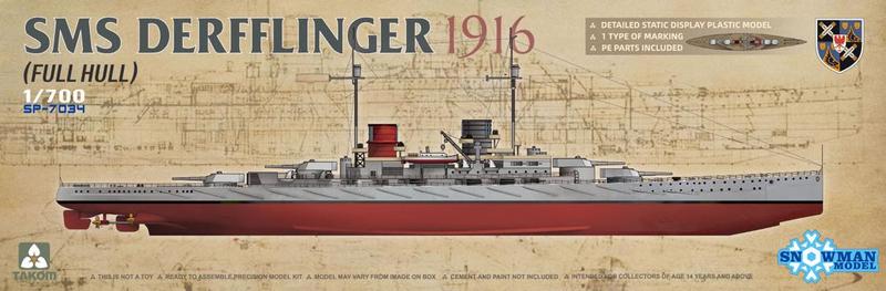 TAKSP7034 SMS DERFFLINGER 1916 (FULL HULL)  <DIV STYLE=DISPLAY:NONE>G2B3467034</DIV>