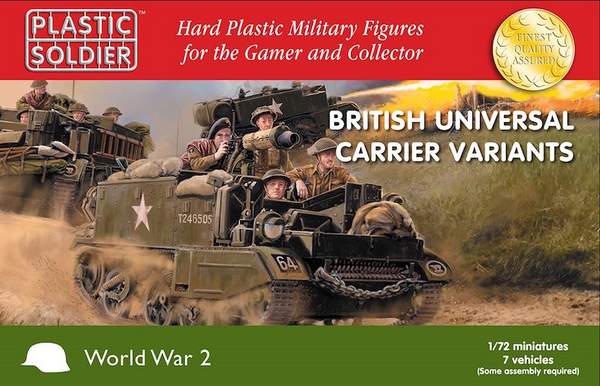 WW2V20033 BRITISH UNIVERSAL CARRIER VARIANTS